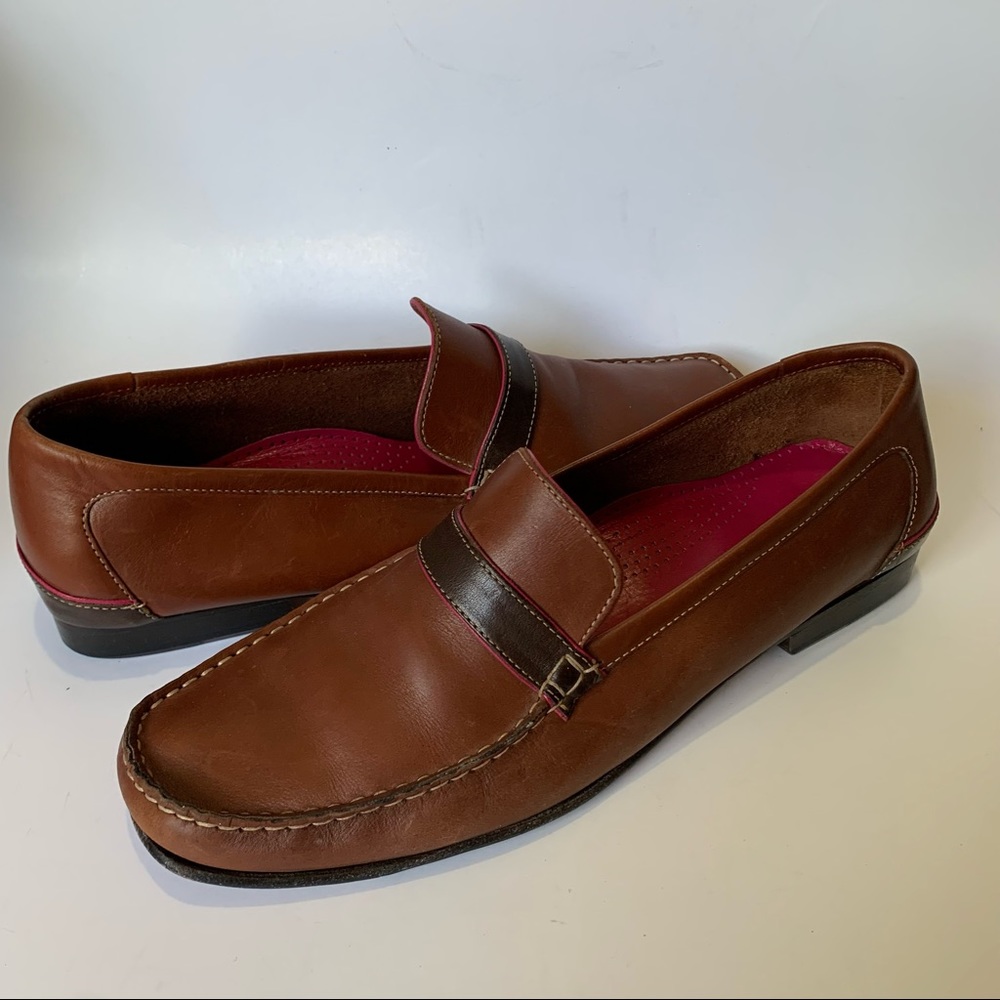 Cole Haan Brown Leather Loafers